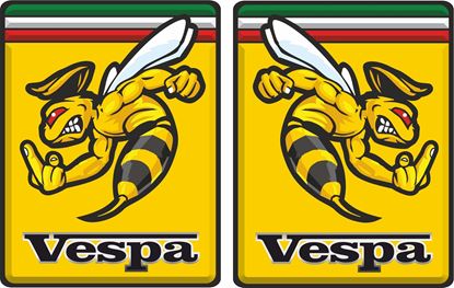 Picture of Vespa Bee Decals / Stickers