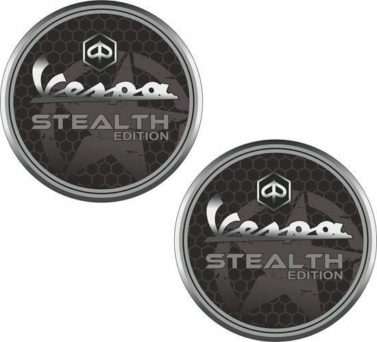 Picture of Vespa Stealth Edition Decals / Stickers