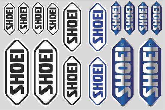 Picture of Shoei helmet Sticker Sheet