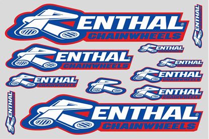 Picture of Renthal Track and street race sponsor Sticker Sheet