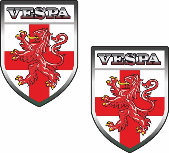 Picture of Vespa England Decals / Stickers