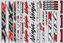 Picture of "Kawasaki ZX-12R"  Track and street race sponsor Sticker Sheet