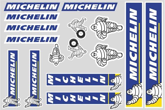 Picture of Michelin Tyres Sticker Sheet