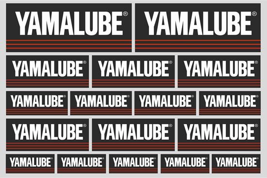 Picture of Yamalube Sticker Sheet