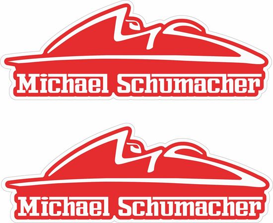 Picture of "Michael Schumacher" Decals / Stickers