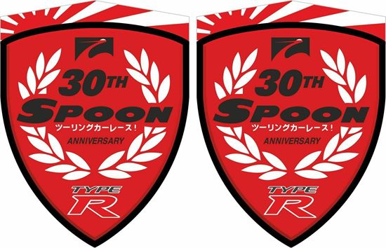 Picture of Honda Civic FN2 "Spoon 20th Anniversary Type R" Decals / Stickers