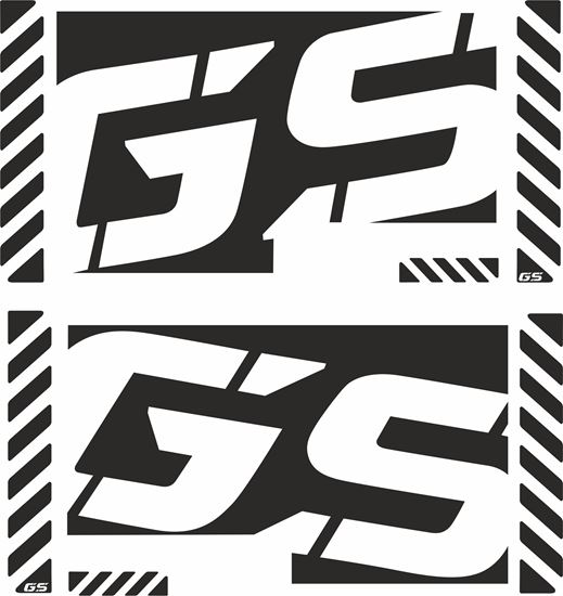 Picture of BMW GS Touratech Reflective Panner Decal / Sticker kit