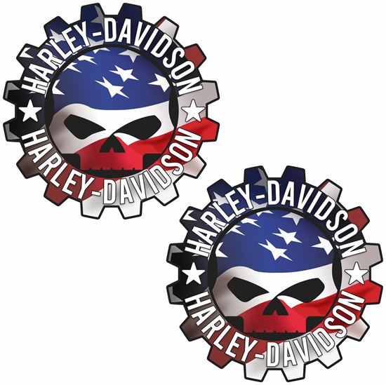 Picture of Harley Davidson Decals / Stickers