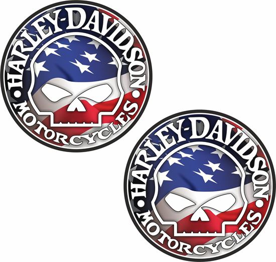 Picture of Harley Davidson Decals / Stickers