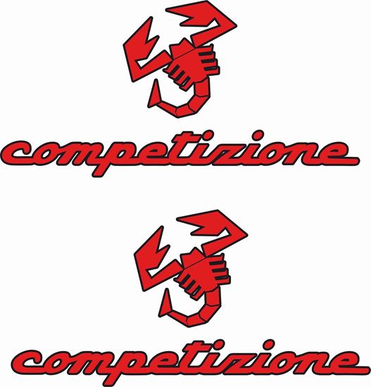 Picture of Fiat  595 "Competizione Stickers / Decals