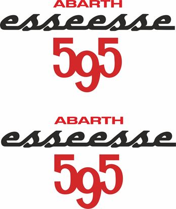 Picture of Fiat Abarth esseese 595 Stickers / Decals