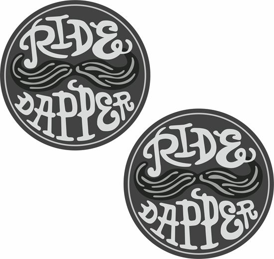 Picture of "Ride Dapper" Decals / Stickers