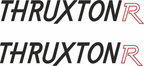 Picture of Triumph "Thruxton R"  Decals / Stickers -