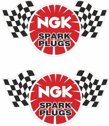 Picture of NGK Spark Plugs Decals / Stickers