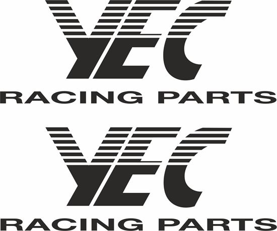 Picture of "Yec Racing Parts" general panel  Decals / Stickers