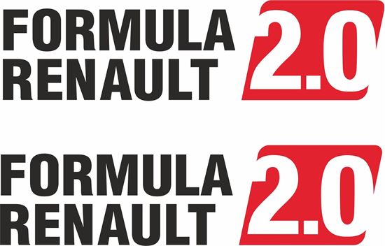 Picture of Formula Renault 2.0   Decals  / Stickers