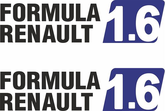 Picture of Formula Renault 1.6  Decals  / Stickers