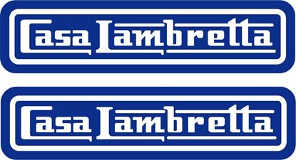 Picture of "Casa Lambretta" Decals / Stickers