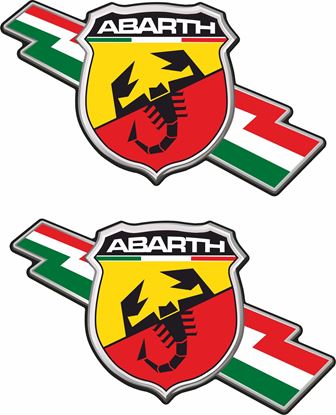 Picture of Fiat Abarth Stickers / Decals