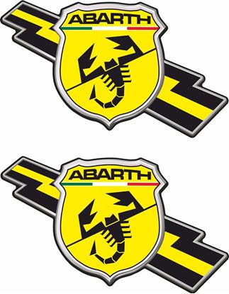 Picture of Fiat Abarth Stickers / Decals