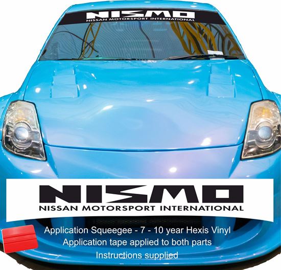 Picture of "Nismo"  Sunstrip  / Sticker