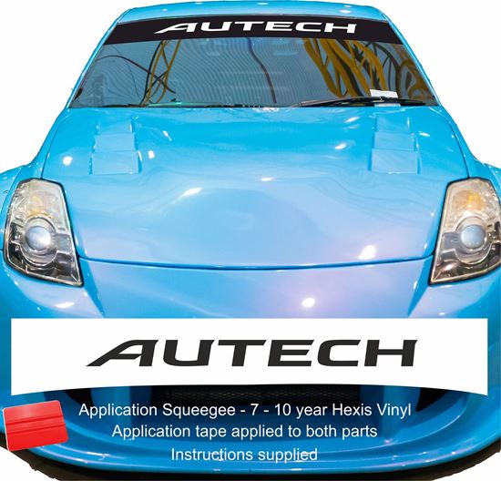 Picture of "Autech"  Sunstrip  / Sticker