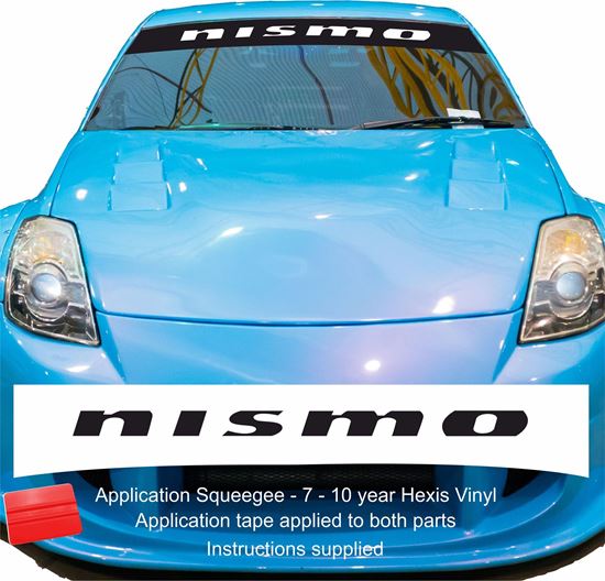Picture of "Nismo"  Sunstrip  / Sticker