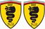 Picture of Alfa Romeo Wing Decals / Stickers