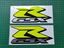 Picture of GSX-R Custom Neon Yellow Decals / Stickers