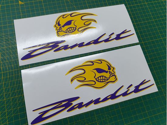 Picture of Suzuki  Bandit Custom Decals / Stickers