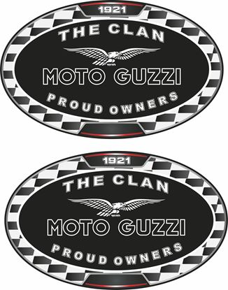 Picture of "Moto Guzzi"  Decals / Stickers