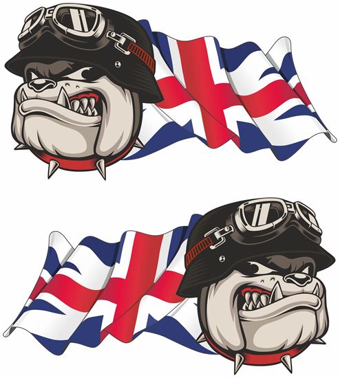 Picture of Bulldog GB Decals / Stickers