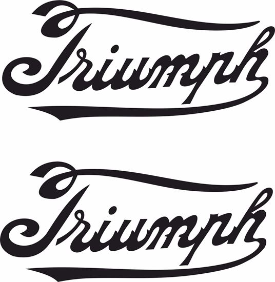 Picture of "Triumph" Decals / Stickers