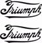 Picture of "Triumph" Decals / Stickers