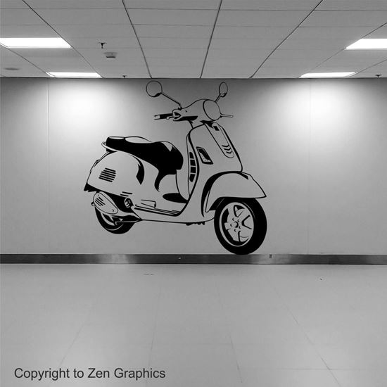 Picture of Vespa GTS 300 Wall Art sticker