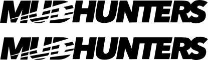 Picture of Mud Hunters Decals / Stickers