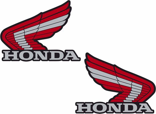 Picture of Honda XR replacement Tank Decals / Stickers