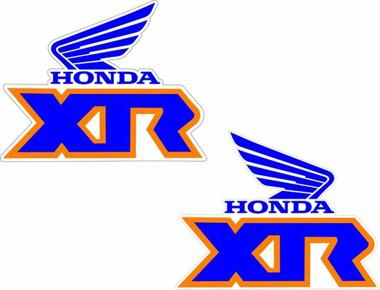 Picture of Honda XR replacement Tank Decals / Stickers