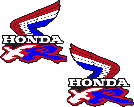 Picture of Honda XR replacement Tank Decals / Stickers