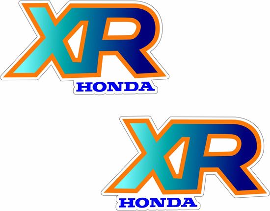 Picture of Honda XR replacement Tank Decals / Stickers
