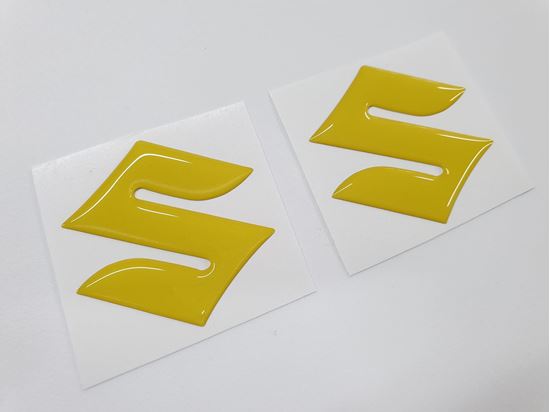 Picture of Suzuki Fuel  Tank Gel Badges 50mm