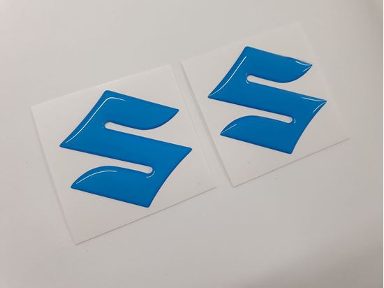 Picture of Suzuki Fuel Tank Gel Badges 50mm