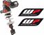 Picture of WP Suspension replacement Gas Shock Decals / Stickers