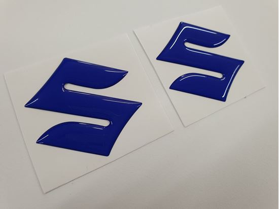 Picture of Suzuki Fuel Tank Gel Badges 50mm