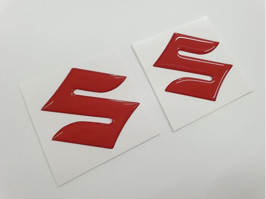Picture of Suzuki Fuel Tank Gel Badges 50mm
