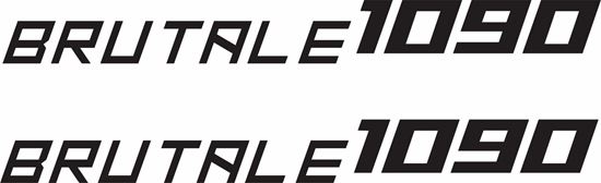 Picture of MV Agusta Brutale 1090 Decals / Stickers
