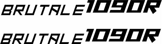 Picture of MV Agusta Brutale 1090R Decals / Stickers