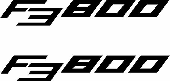 Picture of MV Agusta F3 800 Decals / Stickers