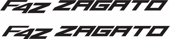 Picture of MV Agusta F4Z Zagato Decals / Stickers