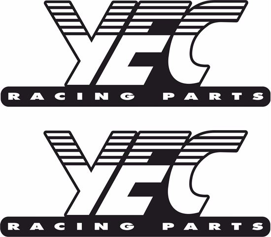 Picture of Yec Racing Parts Decals / Stickers